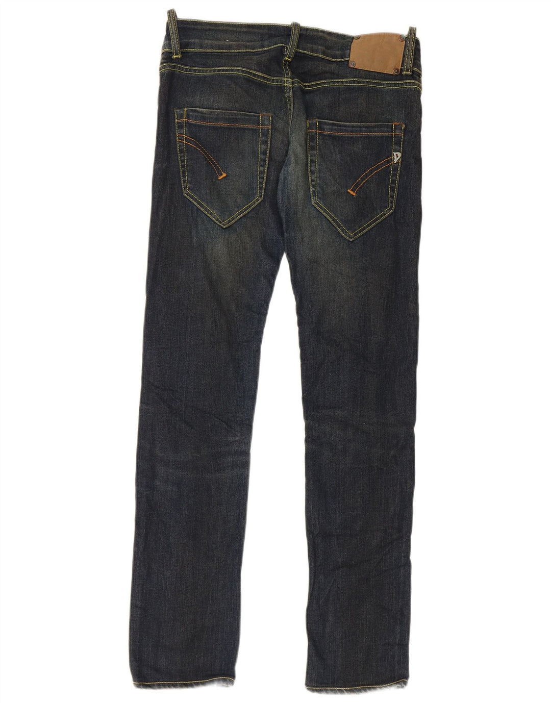 Vaqueros Mujer Dondup Slim W30 L30 Azul Marino Algodón