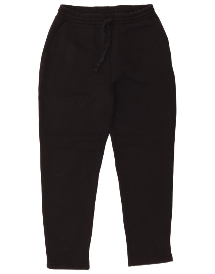 Zara Mujer Pantalones De Chándal UK 42 Mediano Negro Algodón