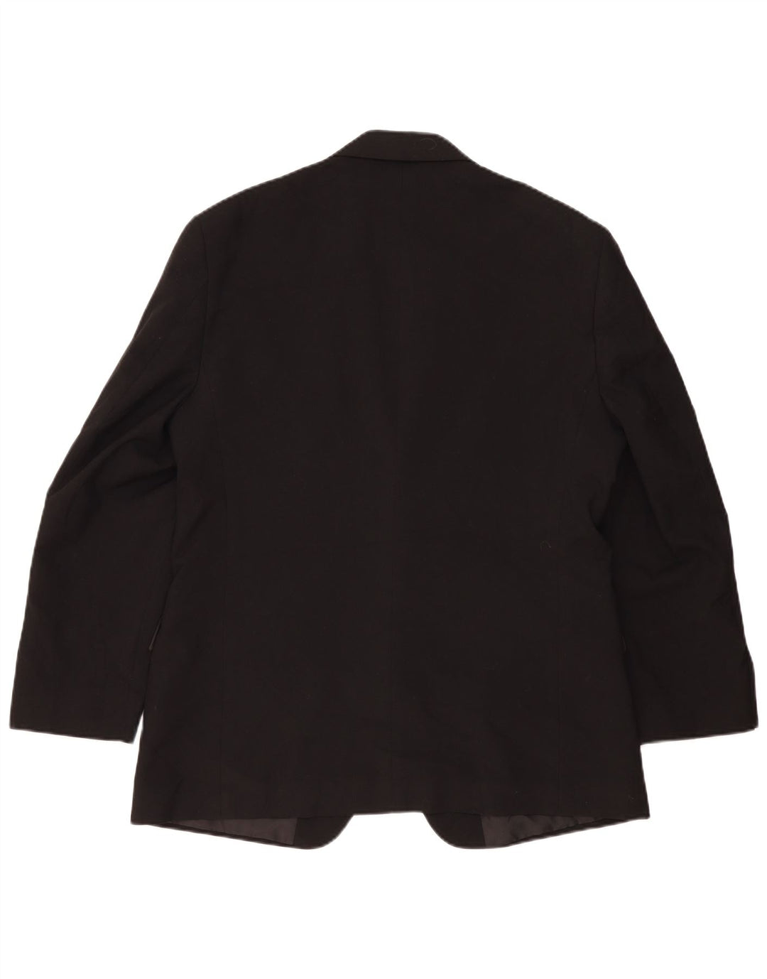 Marks & Spencer Chaqueta tipo blazer de 2 botones para hombre UK 42 Grande Poliéster negro