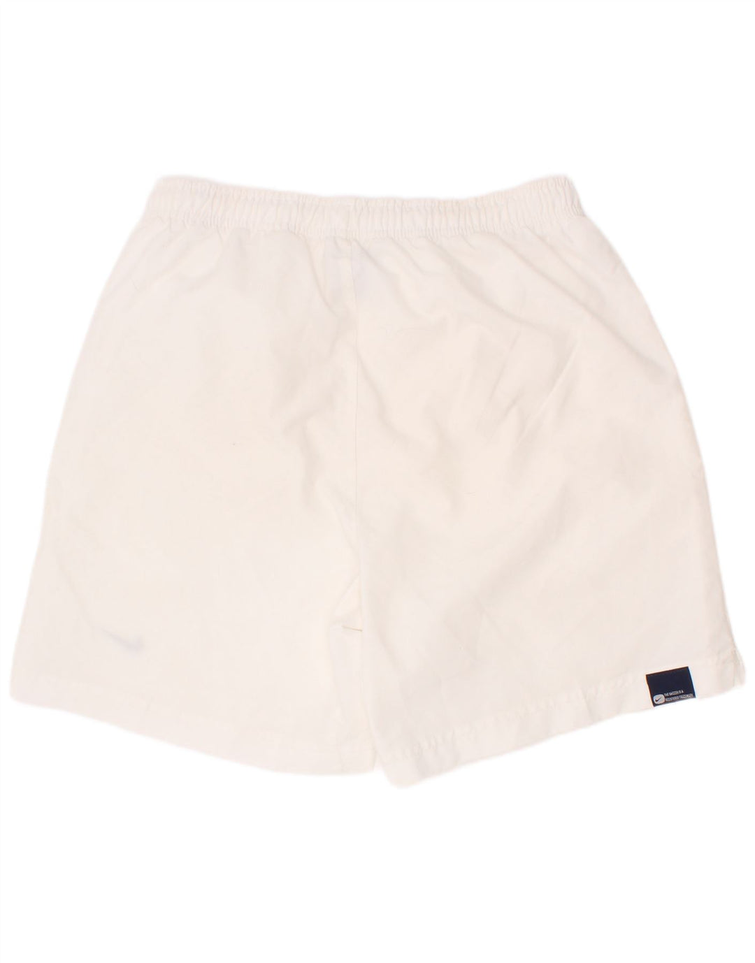 Nike - Pantalones cortos deportivos para niños, 12-13 años, talla grande, color blanco