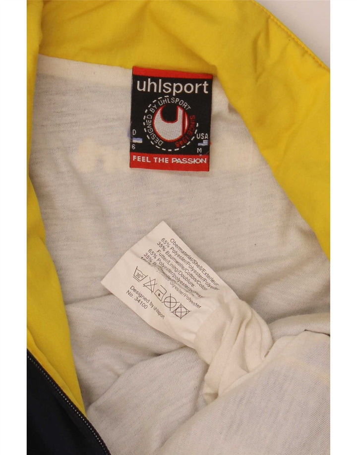 Uhlsport Hombre Chaqueta De Chándal Con Gráfico Medium Azul Marino Colorblock