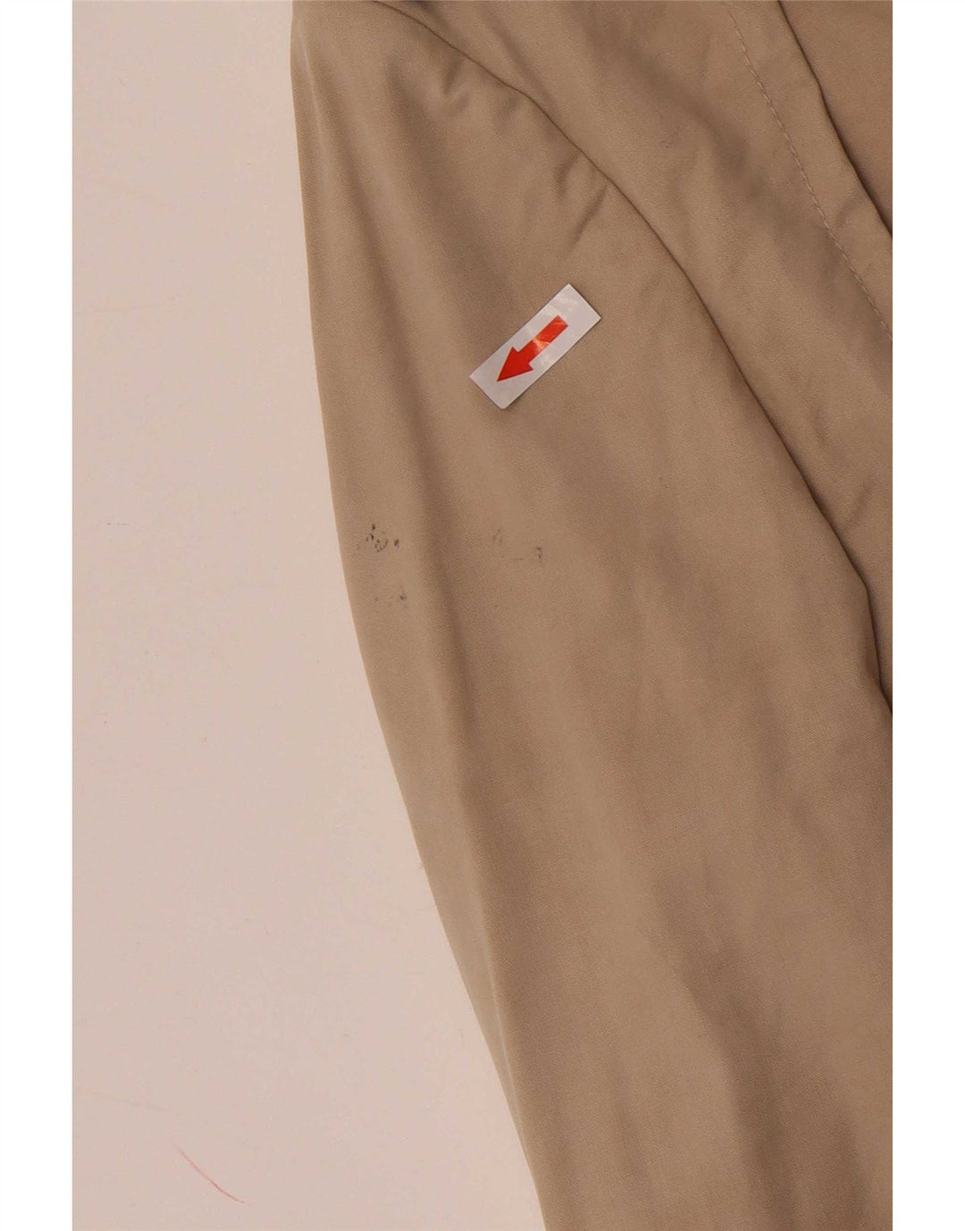 Massimo Dutti Gabardina Corta de Doble Botonadura para Mujer UK 44 Medium Beige