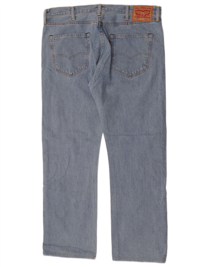 Levi's Hombre 501 Vaqueros Rectos W38 L29 Algodón Azul
