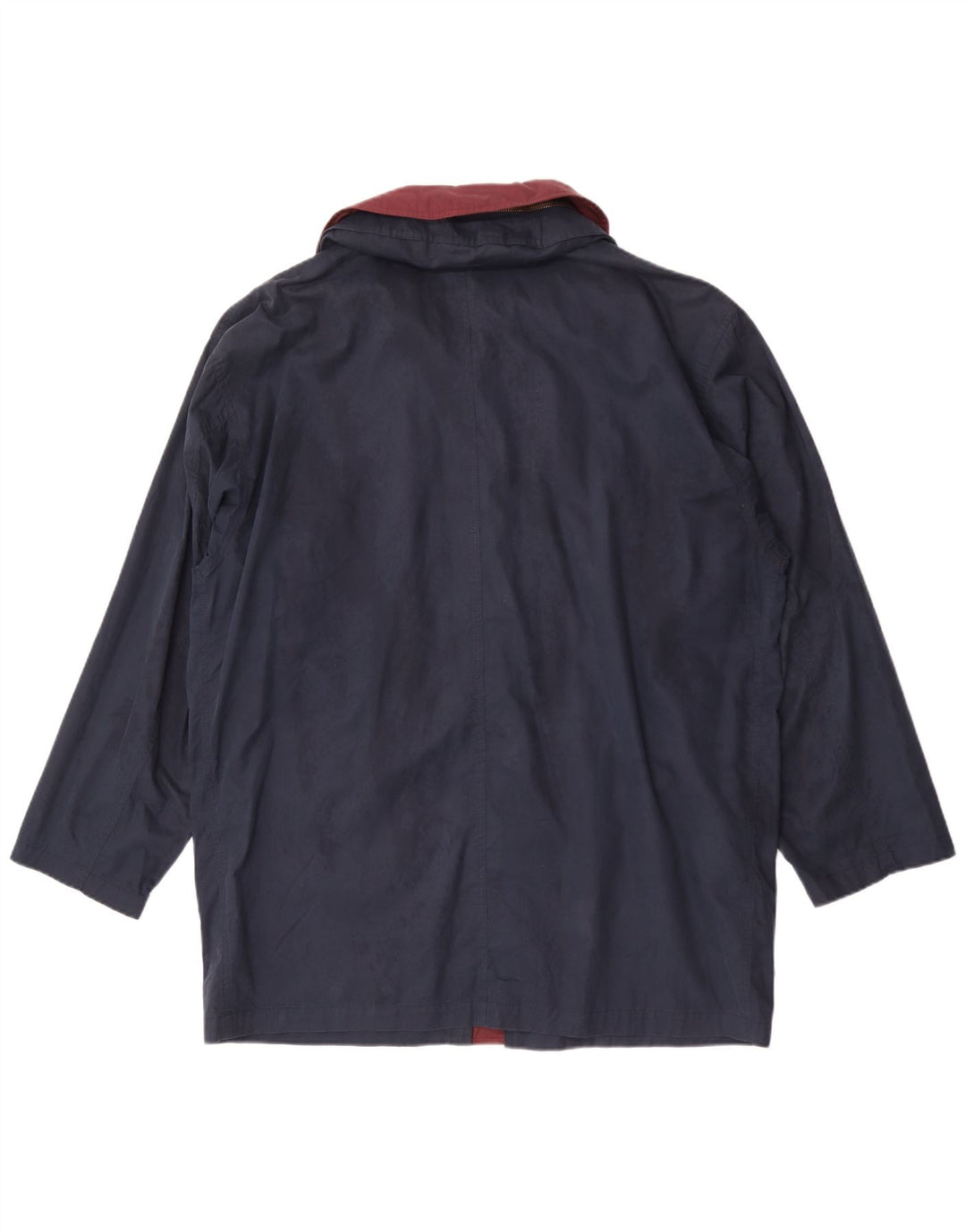 Brooksfield Chaqueta utilitaria con capucha para hombre IT 50 Grande Algodón azul marino