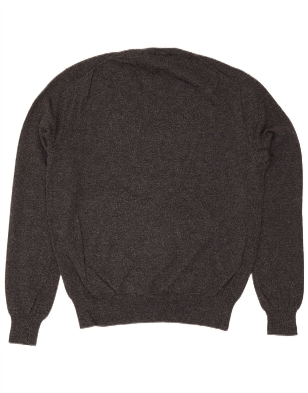 Polo Ralph Lauren Jersey con cuello en V para hombre de lana gris medio