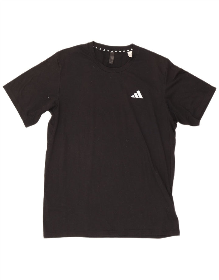 Adidas Hombre Aeroready Camiseta Top Grande Poliéster Negro