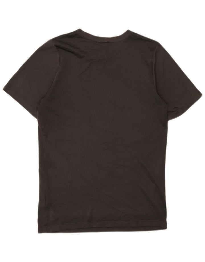 NIKE Camiseta Dri Fit Graphic para Hombre Top pequeño poliéster Gris