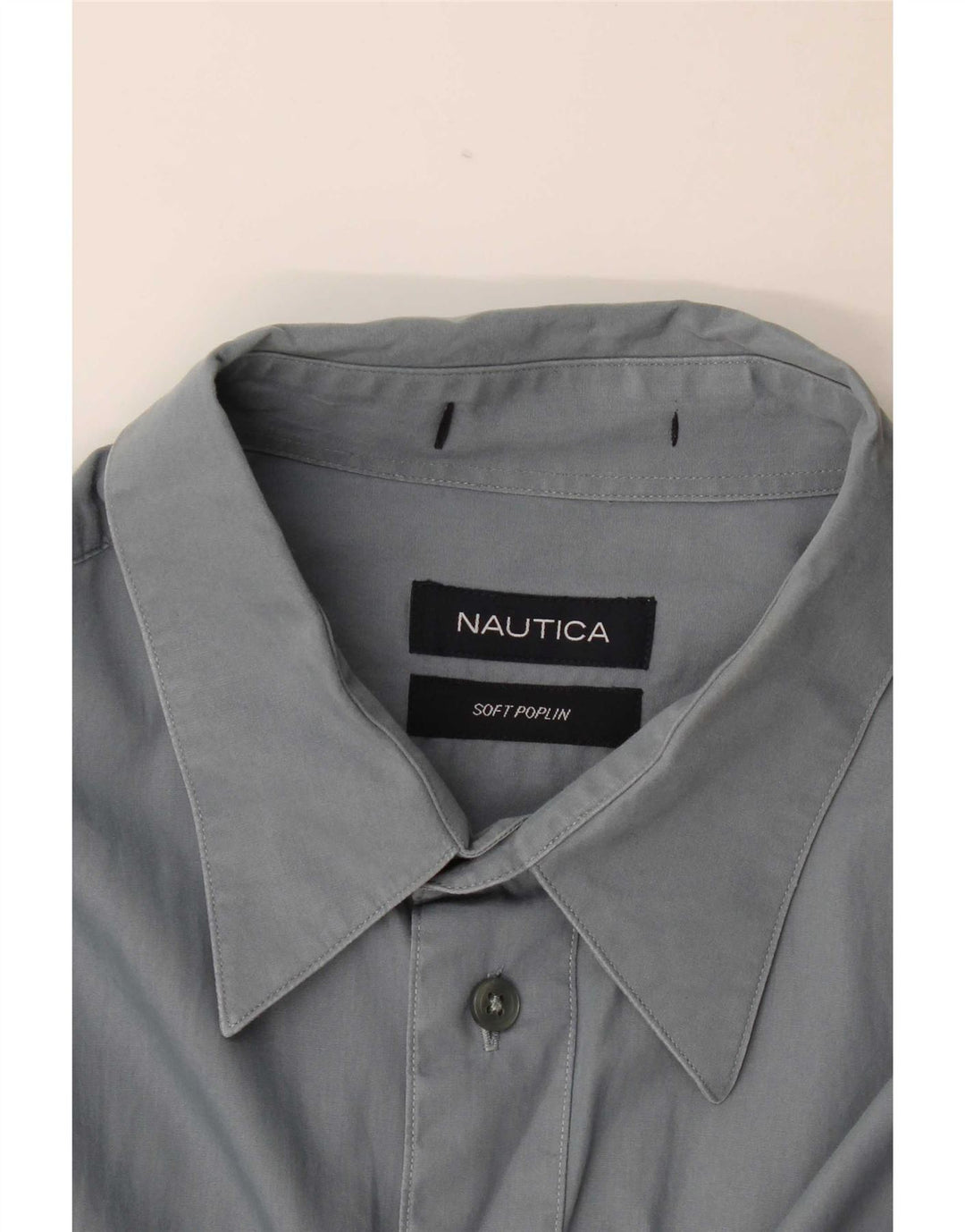 Camisa Nautica Hombre XL Gris