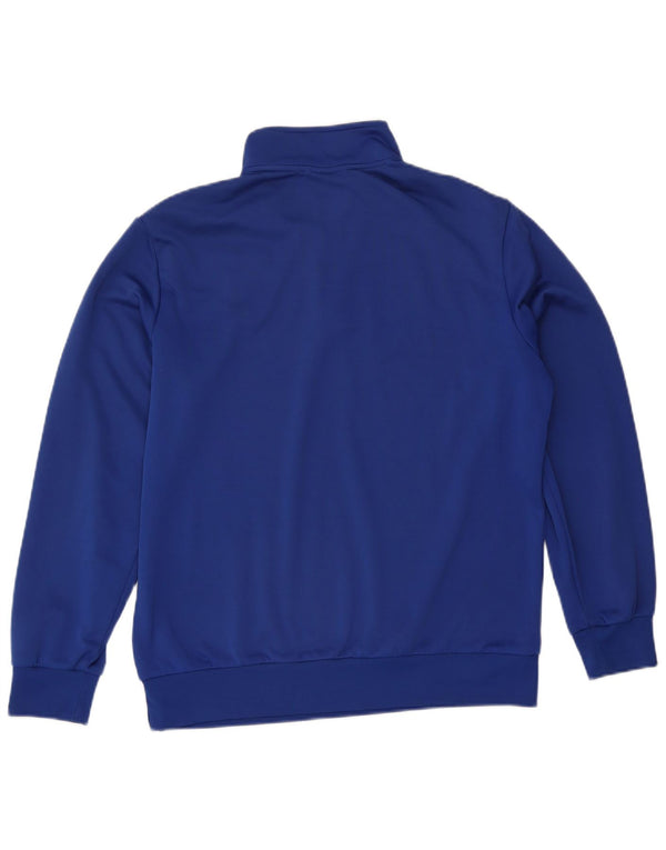 Lotto Hombre S.C. Trestina Graphic Zip Neck Sudadera Jumper Large Azul