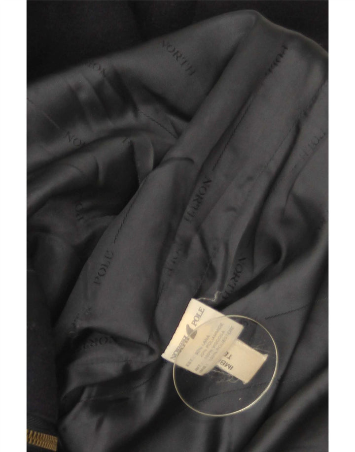 Trenca para hombre North Pole UK 42 XL Lana azul marino
