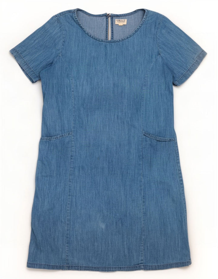 Vestido básico para mujer Mountain Warehouse UK 44 Algodón azul grande