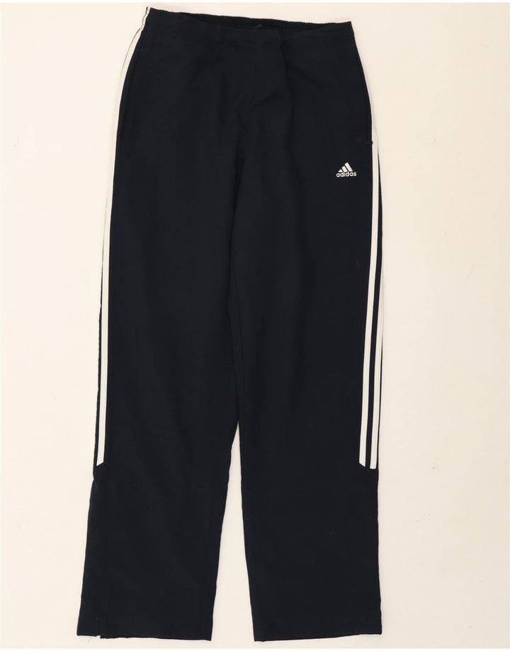 Adidas - Pantalones de chándal para mujer, talla 40, talla mediana, color azul marino, poliéster