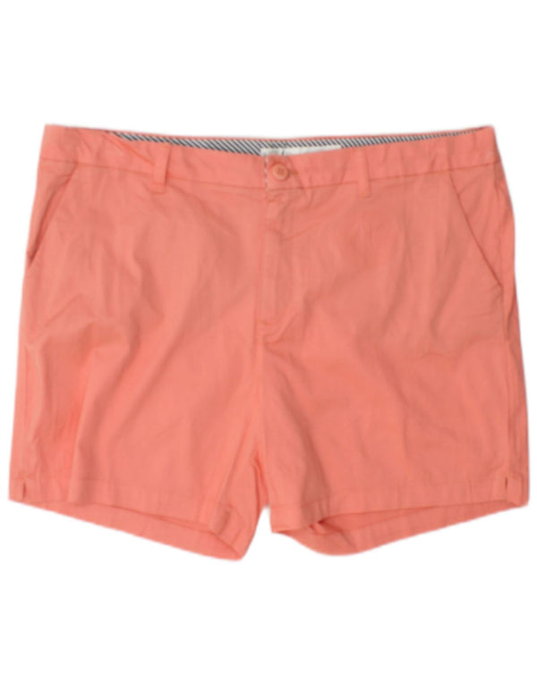 Lee Womens Riders Mid Rise Chino Shorts US 16 2XL W38 Algodón Rosa