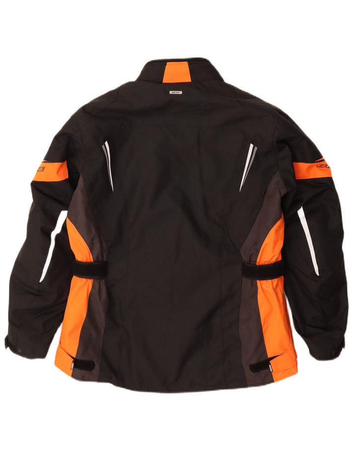 Buse Chaqueta de corredor gráfica para hombre Talla 44 Grande Bloque de color negro