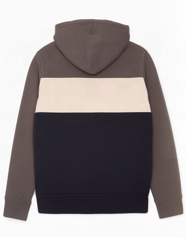 Levi's Hombre Sudadera Con Capucha Gráfica Jersey Pequeño De Algodón Color Block Gris