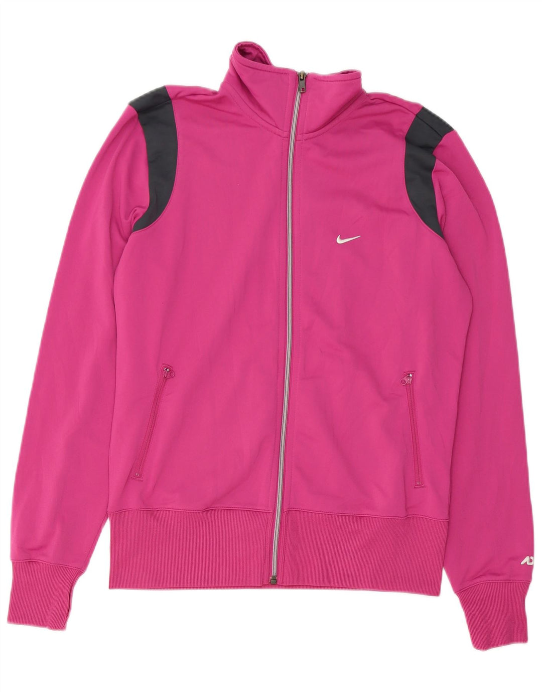 NIKE - Chaqueta de chándal para mujer, talla grande, color rosa, poliéster