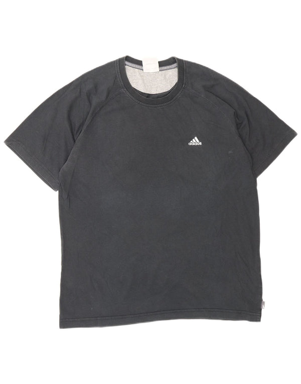 ADIDAS Camiseta Hombre Top Medium Negro Algodón