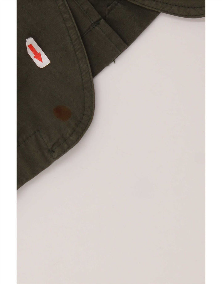 Woolrich Chaqueta utilitaria para hombre UK 40 Grande Algodón verde