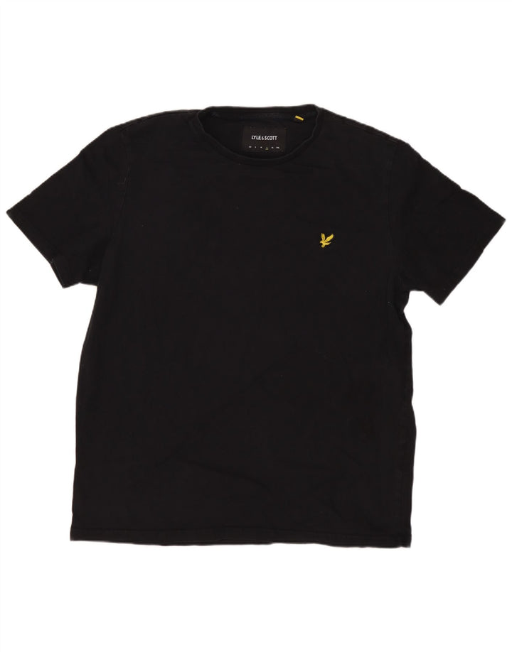 LYLE & SCOTT Camiseta para hombre Top Grande Negro