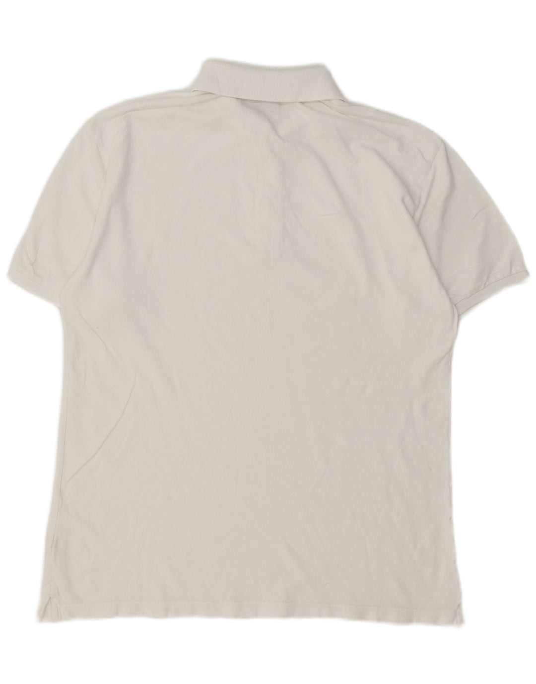 Diadora Polo Hombre Grande Blanco Algodón