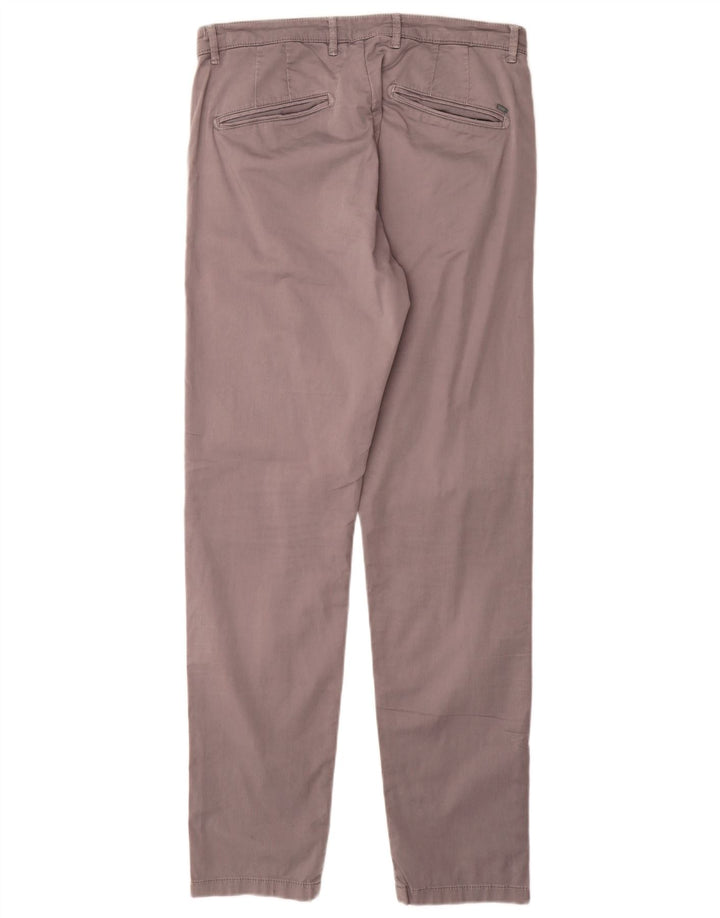 Liu Jo - Pantalón chino ajustado para hombre IT 46 Small W30 L32 Algodón gris