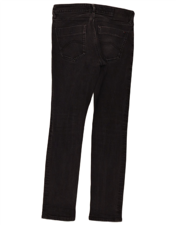 Tommy Hilfiger Vaqueros ajustados para hombre W32 L32 Algodón negro