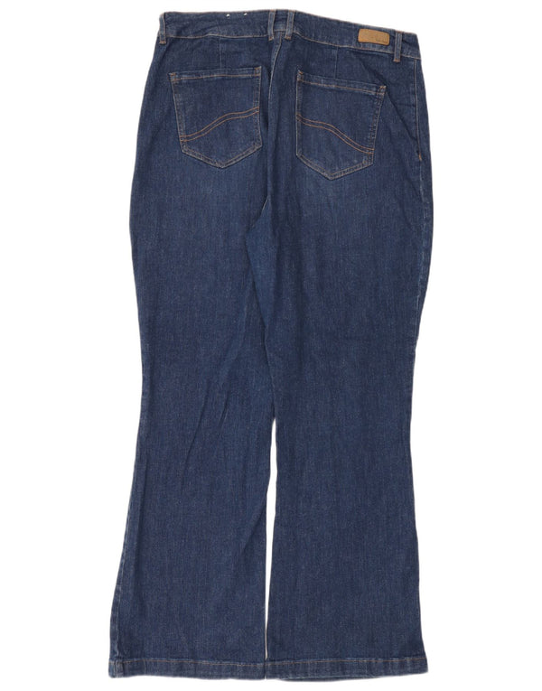Vaqueros acampanados con mosca para mujer de Fat Face UK 18 XL W36 L31 Algodón azul