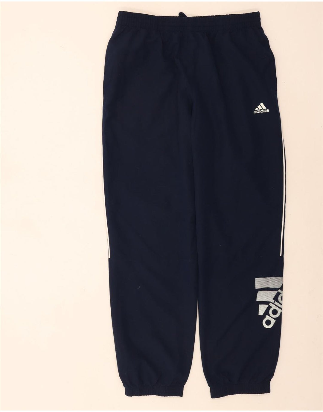 Adidas Hombre Graphic Chándal Pantalones Joggers Grande Azul Marino Poliéster