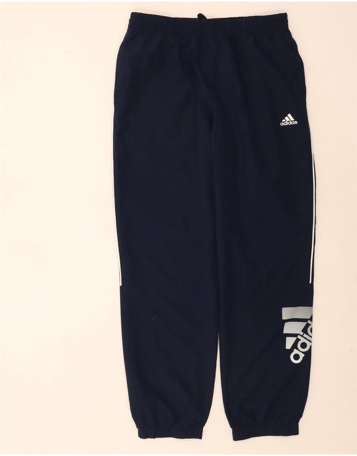 Adidas Hombre Graphic Chándal Pantalones Joggers Grande Azul Marino Poliéster
