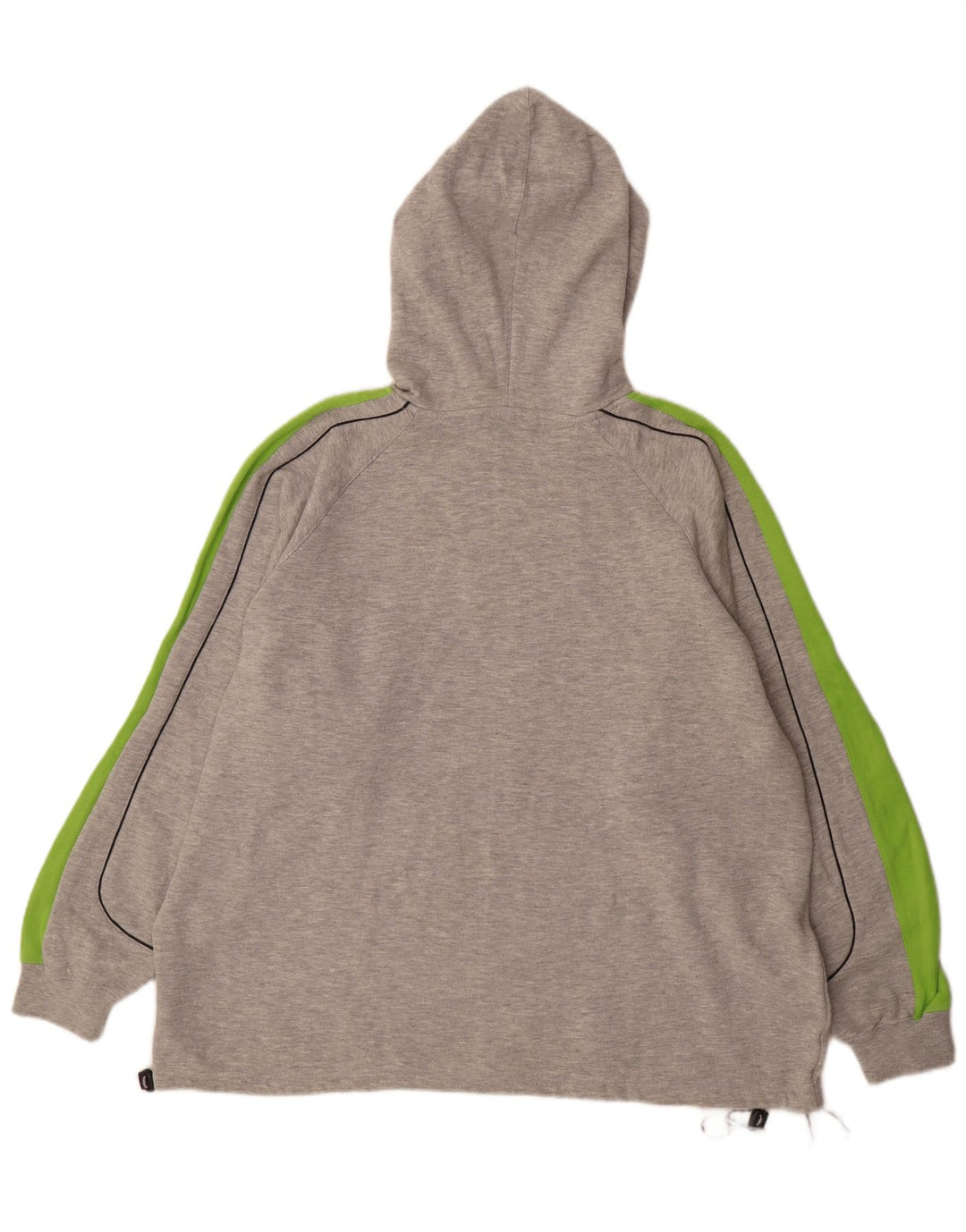 Umbro Sudadera con capucha gráfica para hombre XL Gris Colorblock Poliéster