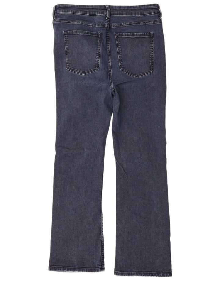 Marks & Spencer Vaqueros Bootcut de Corte Regular para Mujer UK 40 Large W34 L28 Azul