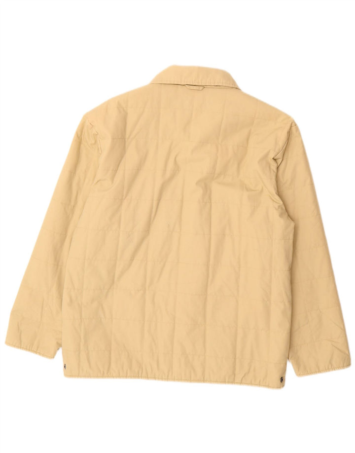 Sergio Tacchini Chaqueta cortavientos para hombre UK 36 Small Beige