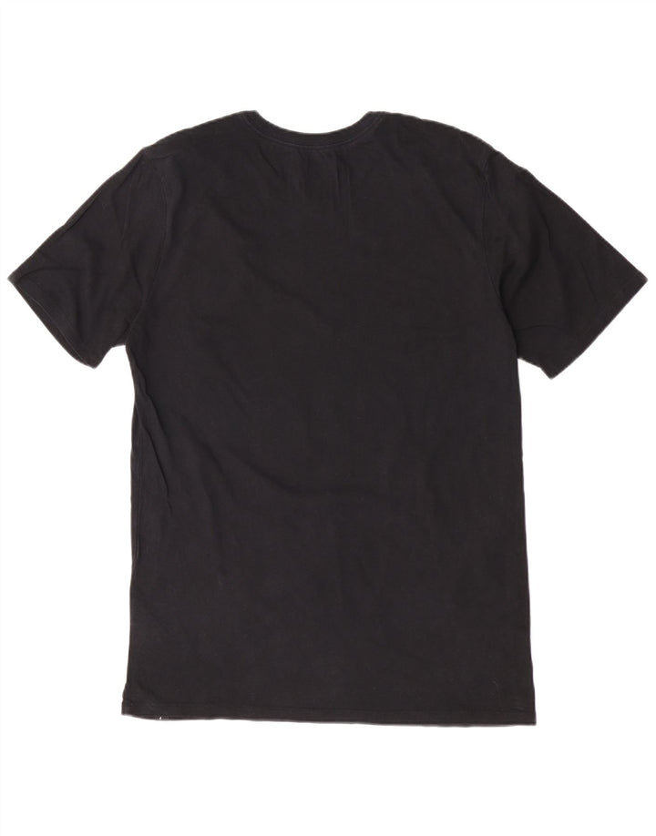 Jordan - Camiseta de ajuste estándar para hombre, talla mediana, algodón negro