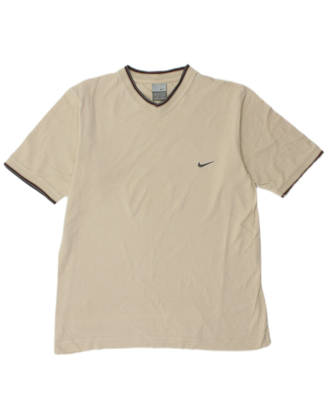 NIKE Camiseta para Hombre Top UK 36/38 Small Off White