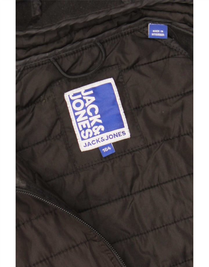 Jack & Jones Chaqueta bomber con capucha para niño 13-14 años Negro