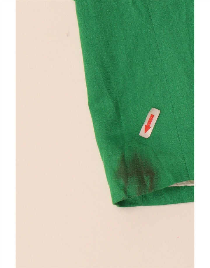 Zara Mujer Chaqueta Americana Abierta UK 10 Small Verde