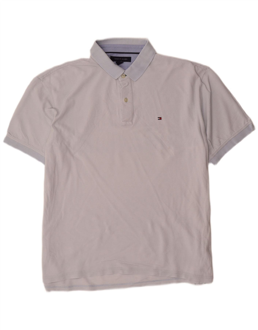 Polo Tommy Hilfiger Hombre XL Algodón Azul