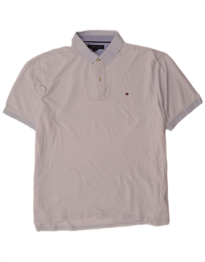 Polo Tommy Hilfiger Hombre XL Algodón Azul