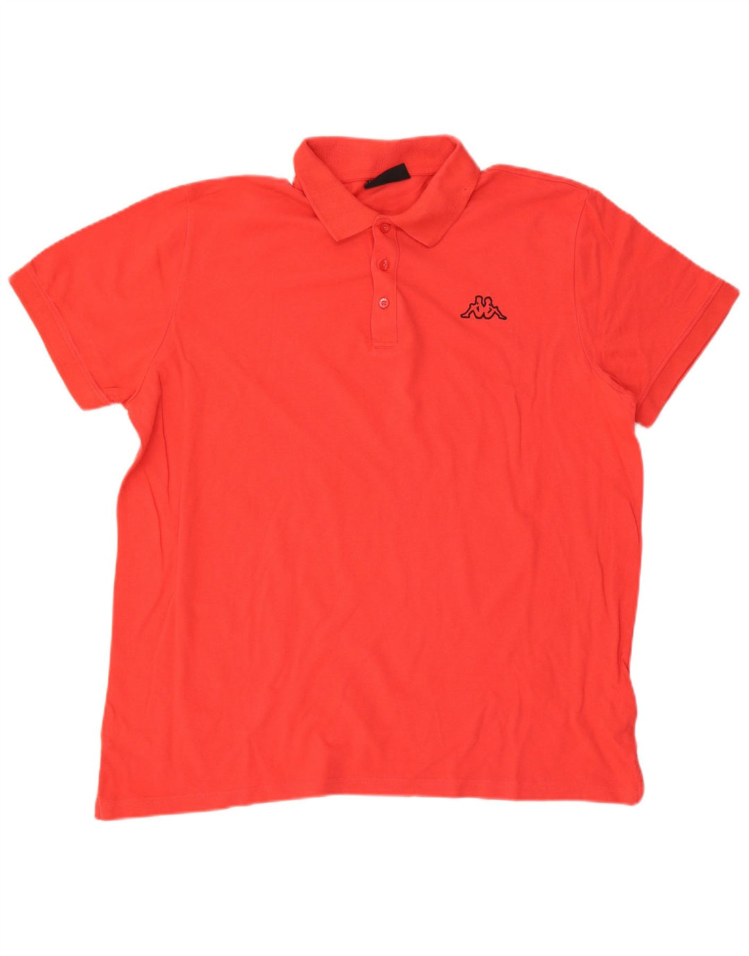 Kappa Polo Hombre 2XL Algodón Rojo