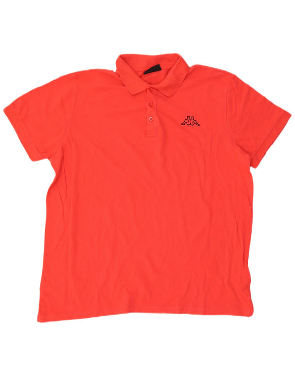 Kappa Polo Hombre 2XL Algodón Rojo