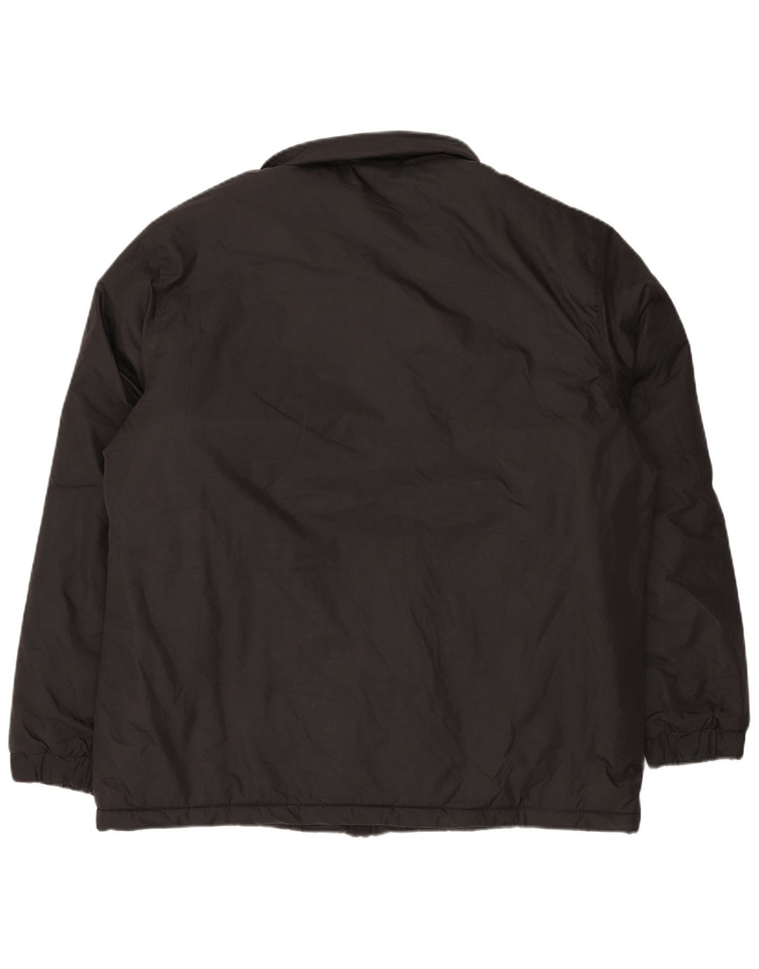 KAPPA Chaqueta cortavientos para hombre UK 44 2XL Poliéster negro