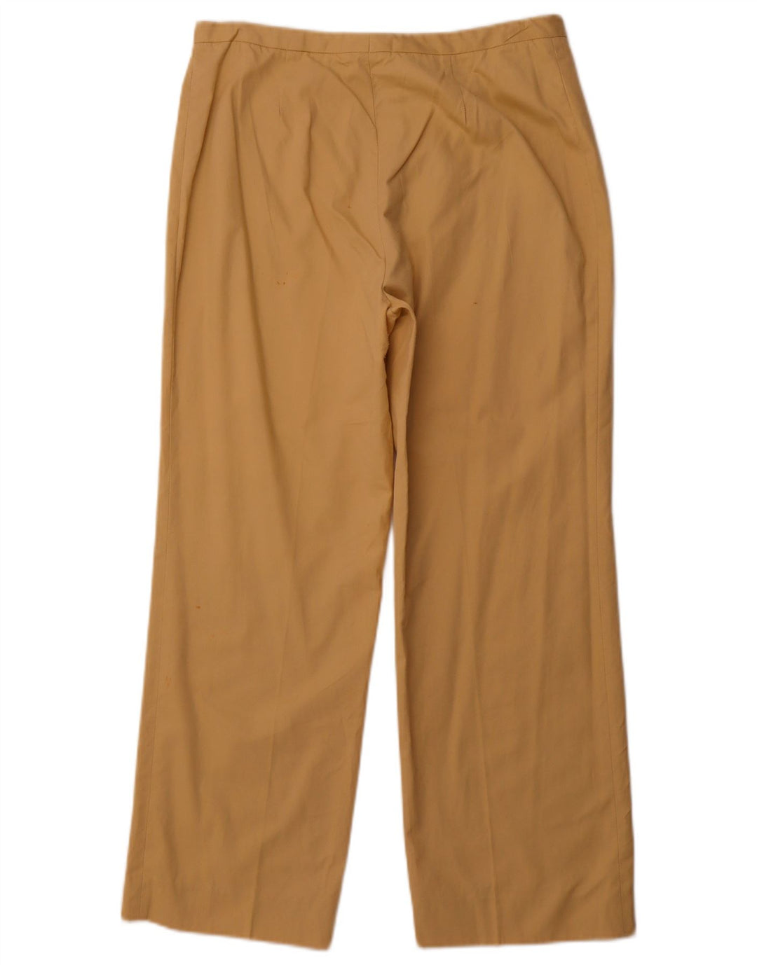 BURBERRY Pantalón de traje recto para mujer UK 14 Large W32 L28 Beige