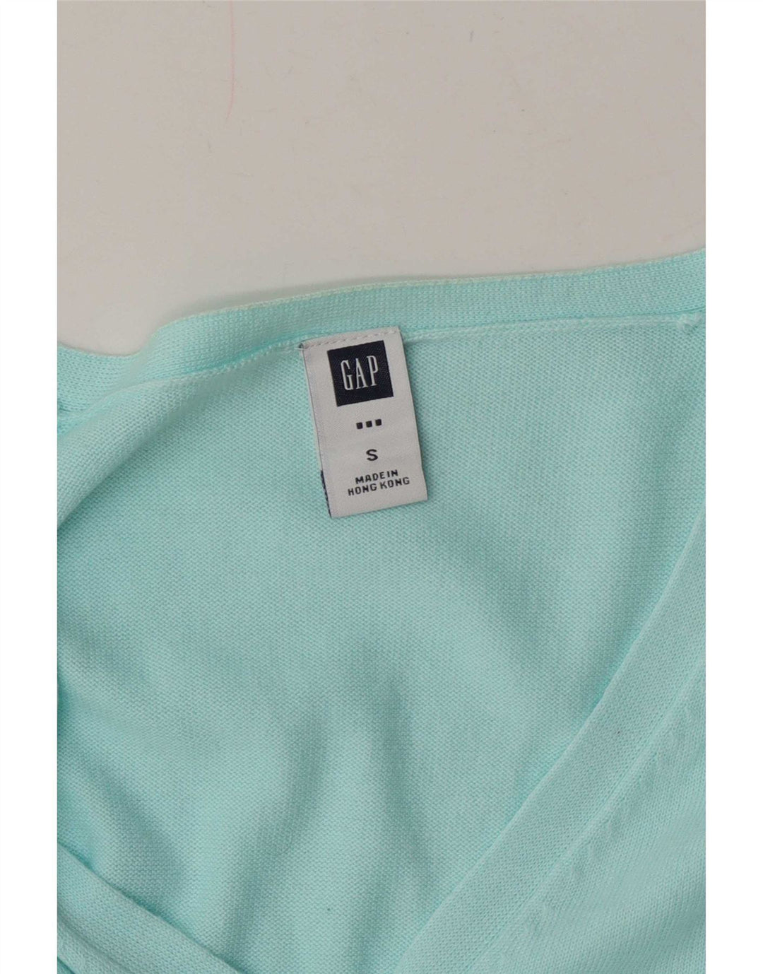 Gap Cárdigan para Mujer UK 10 Small Algodón Turquesa