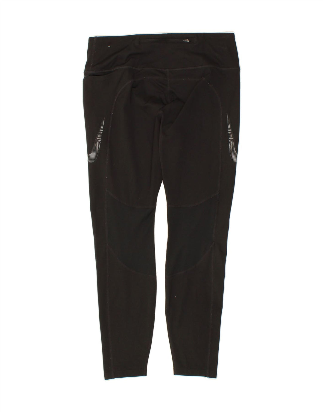 NIKE Womens Dri Fit Crop Leggings UK 16 Large  Black Polyester Vintage Nike and Second-Hand Nike from Messina Hembry 