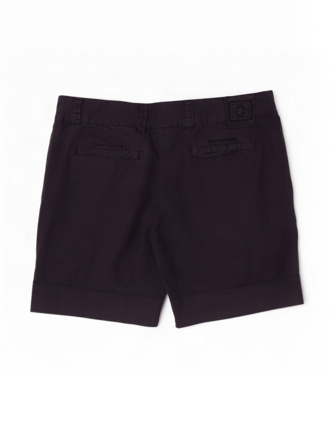 Murphy & Nye Pantalones cortos chinos para mujer W29 Algodón azul marino mediano