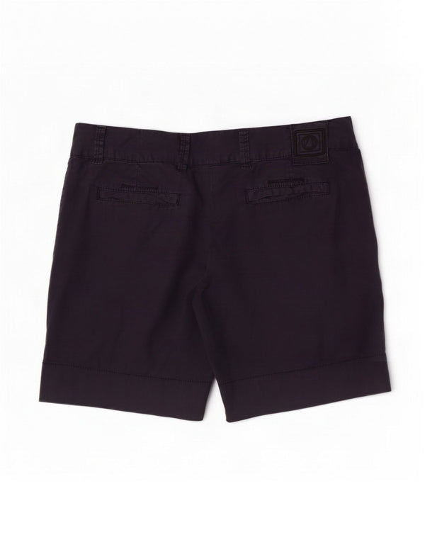 Murphy & Nye Pantalones cortos chinos para mujer W29 Algodón azul marino mediano