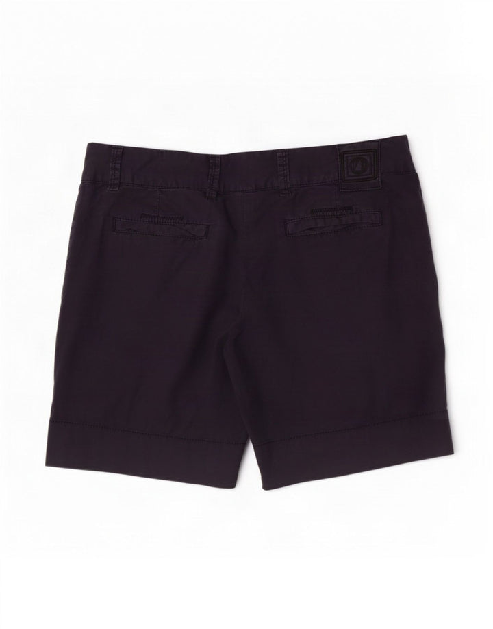 Murphy & Nye Pantalones cortos chinos para mujer W29 Algodón azul marino mediano