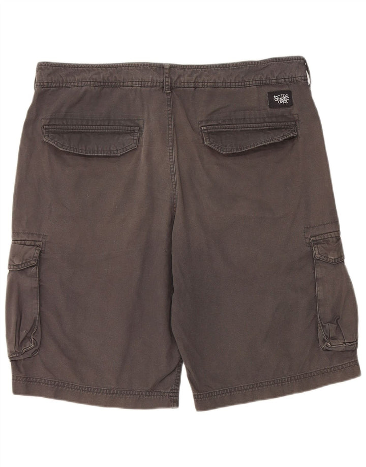 Pantalones cortos tipo cargo Nike para hombre W34 Algodón gris grande