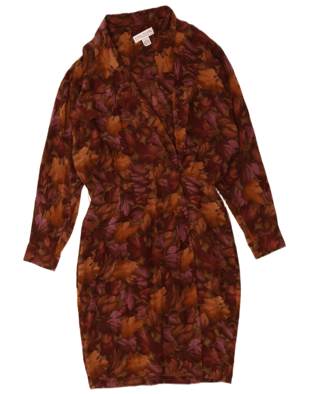EVAN PICONE Vestido ajustado para mujer Reino Unido 40 Mediano Multicolor Floral
