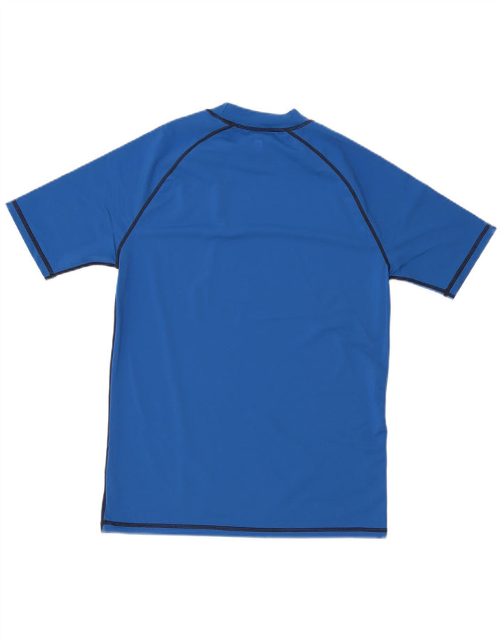 Camiseta con protección UV para hombre de Mountain Warehouse Top grande de poliéster azul